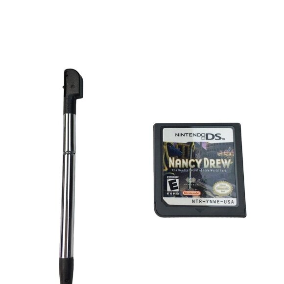 5 Pc Nintendo DS Case Clam Shell Black Plus Nancy Drew DS Game Kit u - Picture 4 of 6